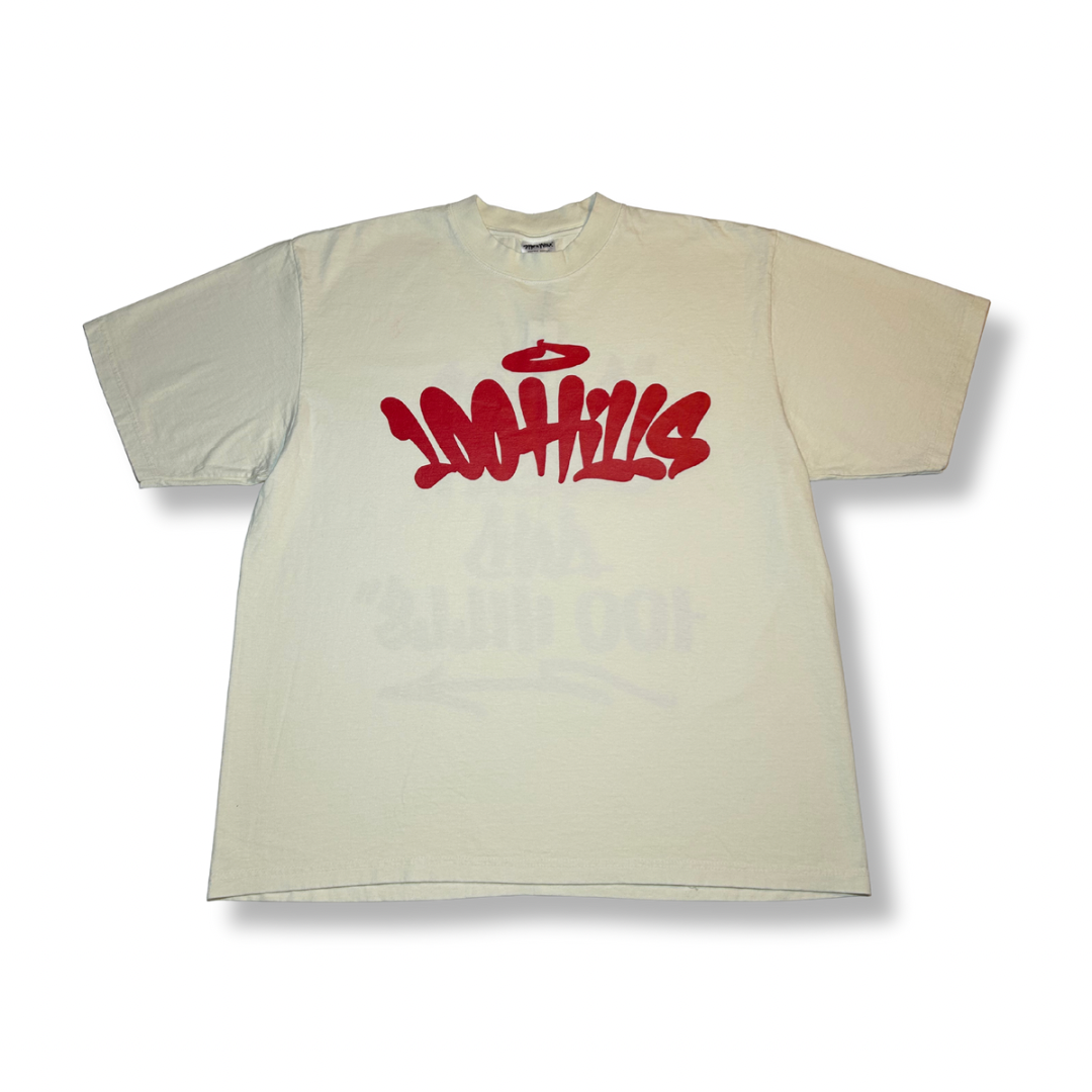 Blood, Sweat, 100 Hills T-Shirt (Cream)
