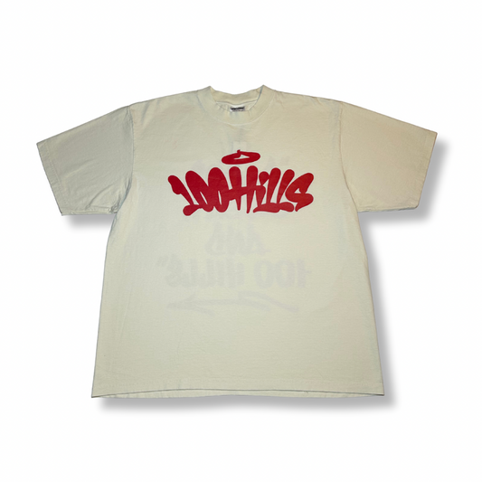 Blood, Sweat, 100 Hills T-Shirt (Cream)