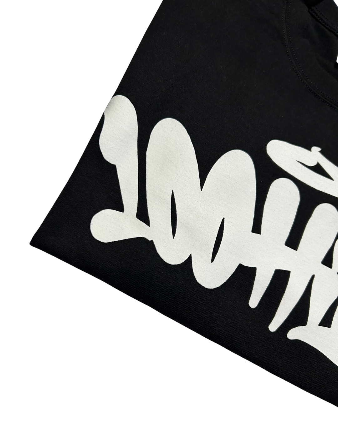 Blood & Sweat Cropped Tee (Black)